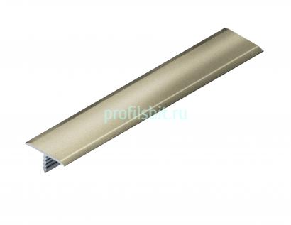 Т-профиль 10 мм алюминиевый NEEXY PV101-17 BT титан блестящий 2.7 м