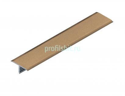 Т-профиль 20 мм алюминиевый NEEXY PV102-04 MG золото матовое 2.7 м