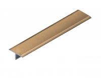 Т-профиль 20 мм алюминиевый NEEXY PV102-05 BG золото блестящее 2.7 м