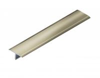 Т-профиль 25 мм алюминиевый NEEXY PV103-17 BT титан блестящий 2.7 м