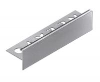 F-профиль лестничный 10 мм алюминиевый NEEXY PV53-02 MS серебро матовое 2.7 м
