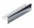 F-профиль лестничный 10 мм алюминиевый NEEXY PV53-03 BS серебро блестящее 2.7 м