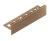 F-профиль лестничный 10 мм алюминиевый NEEXY PV53-06 MBR бронза матовая 2.7 м
