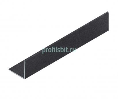 Уголок 15х15 мм алюминиевый NEEXY PV61-42 SBL муар черный 2.7 м