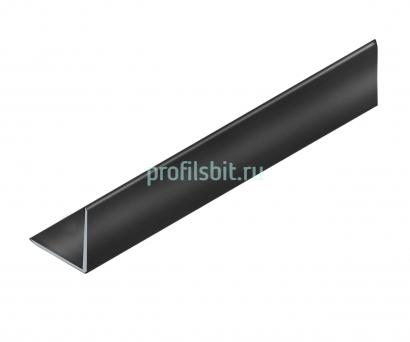 Уголок 20х20 мм алюминиевый NEEXY PV63-19 BBL черный блестящий 2.7 м