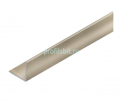 Уголок 25х25 мм алюминиевый NEEXY PV64-09 BCP шампань блестящая 2.7 м