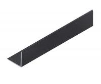 Уголок 25х25 мм алюминиевый NEEXY PV64-42 SBL муар черный 2.7 м