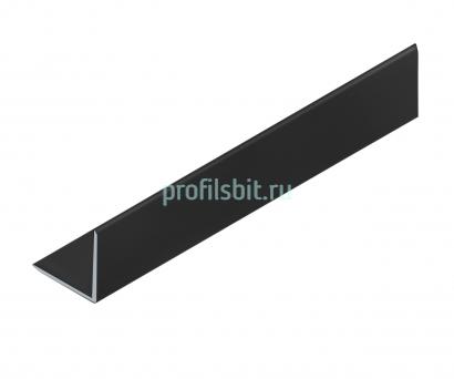 Уголок 30х30 мм алюминиевый NEEXY PV65-18 MBL черный матовый 2.7 м