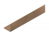 Уголок 30х30 мм алюминиевый NEEXY PV65-20 MBR бронза матовая 2.7 м