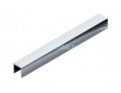 П-профиль 10х10 мм алюминиевый NEEXY PV83-03 BS серебро блестящее 2.7 м