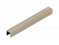 П-профиль 6х10 мм алюминиевый NEEXY PV85-09 BCP шампань блестящая 2.7 м