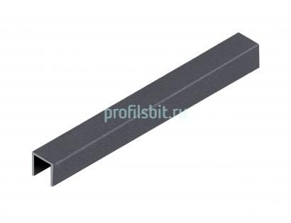 П-профиль 6х10 мм алюминиевый NEEXY PV85-44 SA муар антрацит 2.7 м