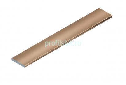Полоса 10 мм алюминиевая NEEXY PV87-07 BBR бронза блестящая 2.7 м