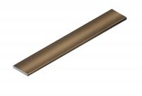 Полоса 20 мм алюминиевая NEEXY PV89-48 BBR-D темная бронза блестящая 2.7 м