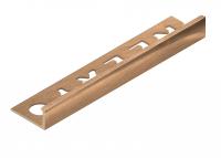 L-профиль из латуни 8 мм NEEXY PVL01-03 BAO брашированный 2.7м