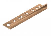 L-профиль из латуни 10 мм NEEXY PVL02-03 BAO брашированный 2.7м