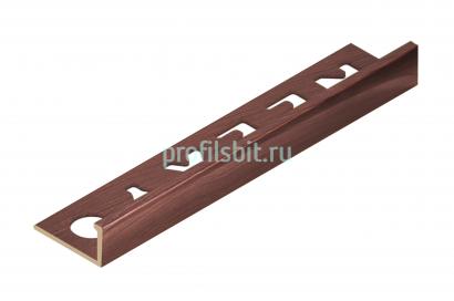 L-профиль из латуни 12.5 мм NEEXY PVL03-05 ANTCL антик медь светлая 2.7м