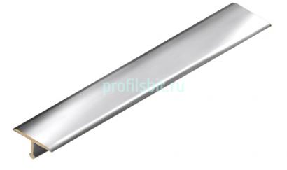 Т-профиль из латуни плоский 18 мм NEEXY PVL36-02 CHR хром 2.7м