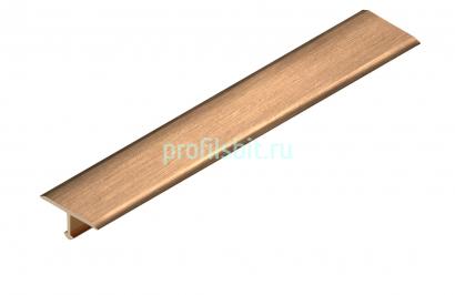 Т-профиль из латуни плоский 25 мм NEEXY PVL38-03 BAO брашированный 2.7м