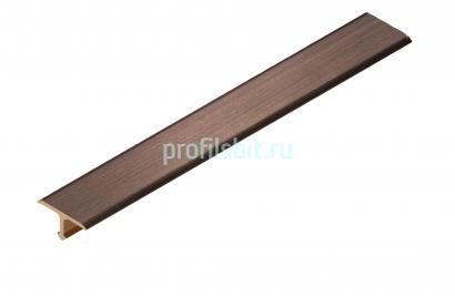 Т-профиль из латуни полукруглый 8 мм NEEXY PVL68-04 ANTBL антик бронза светлая 2.7м