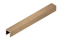 П-профиль из латуни 6х10 мм NEEXY PVL85-03 BAO брашированный 2.7м