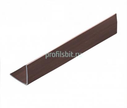 Стальной уголок равнополочный 20х20 мм NEEXY PVS100-08 ANTC антик медь 2.7м