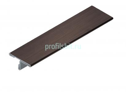 Стальной Т-образный профиль 14 мм NEEXY PVS90-07 ANTB-D антик браш темный 2.7м