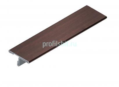 Стальной Т-образный профиль 14 мм NEEXY PVS90-08 ANTC антик медь 2.7м