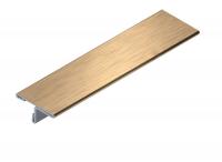 Стальной Т-образный профиль 20 мм NEEXY PVS91-04 BG золото браш 2.7м