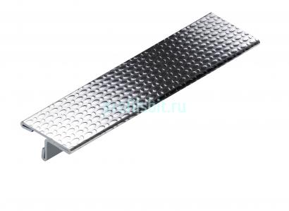 Стальной Т-образный профиль 20 мм NEEXY PVS91-12 EMG тисненый серый 2.7м