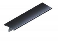 Стальной Т-образный профиль 20 мм NEEXY PVS91-19 BL черный зеркальный 2.7м