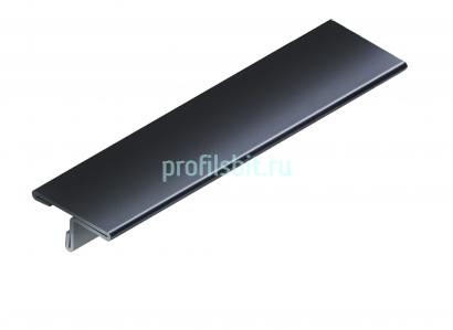 Стальной Т-образный профиль 20 мм NEEXY PVS91-19 BL черный зеркальный 2.7м