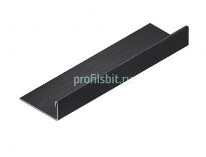 Стальной L-образный профиль 8 мм NEEXY PVS92-22 BBL-L антрацит браш 2.7м