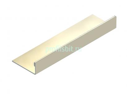 Стальной L-образный профиль 10 мм NEEXY PVS93-05 G золото зеркальное 2.7м
