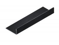 Стальной L-образный профиль 10 мм NEEXY PVS93-18 BBL черный браш блестящий 2.7м