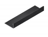 Стальной L-образный профиль 10 мм NEEXY PVS93-22 BBL-L антрацит браш 2.7м
