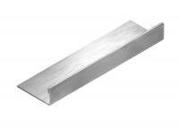 Стальной L-образный профиль 12.5 мм NEEXY PVS94-01 BR браш 2.7м