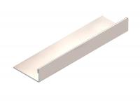Стальной L-образный профиль 12.5 мм NEEXY PVS94-15 RG розовый зеркальный 2.7м