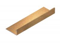 Стальной L-образный профиль 12.5 мм NEEXY PVS94-16 SMG песок матовый 2.7м