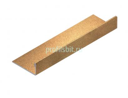 Стальной L-образный профиль 12.5 мм NEEXY PVS94-16 SMG песок матовый 2.7м