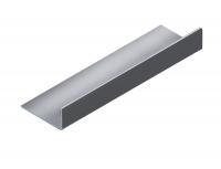 Стальной L-образный профиль 12.5 мм NEEXY PVS94-21 BL-D антрацит зеркальный 2.7м