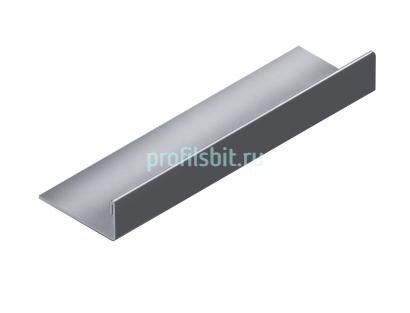 Стальной L-образный профиль 12.5 мм NEEXY PVS94-21 BL-D антрацит зеркальный 2.7м