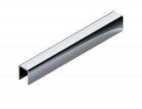 Стальной П-образный профиль 8х5х8 мм NEEXY PVS95-03 MR зеркальный 2.7м