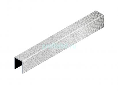 Стальной П-образный профиль 8х5х8 мм NEEXY PVS95-10 EM тисненый 2.7м