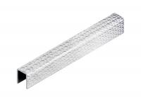 Стальной П-образный профиль 8х5х8 мм NEEXY PVS95-12 EMG тисненый серый 2.7м