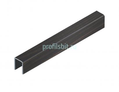 Стальной П-образный профиль 10х8х10 мм NEEXY PVS96-09 CBR антик бронза 2.7м