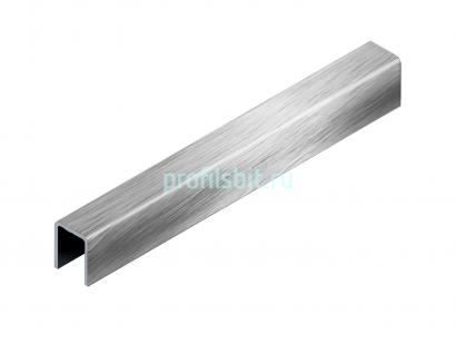 Стальной П-образный профиль 10х10х10 мм NEEXY PVS97-01 BR браш 2.7м