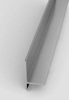 Теневой плинтус Евротрим 7627.01 серебро алюминиевый 2 м