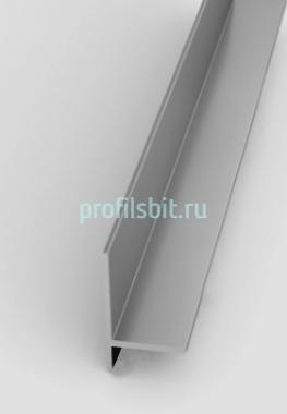 Микроплинтус Евротрим 7628.01 серебро алюминиевый 2 м