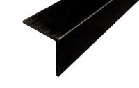Равносторонний латунный уголок 10х10 мм ЛПН-10х10-чм черный матовый 2.7 м